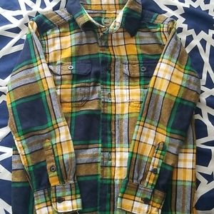 Boys Plaid Long Sleeve